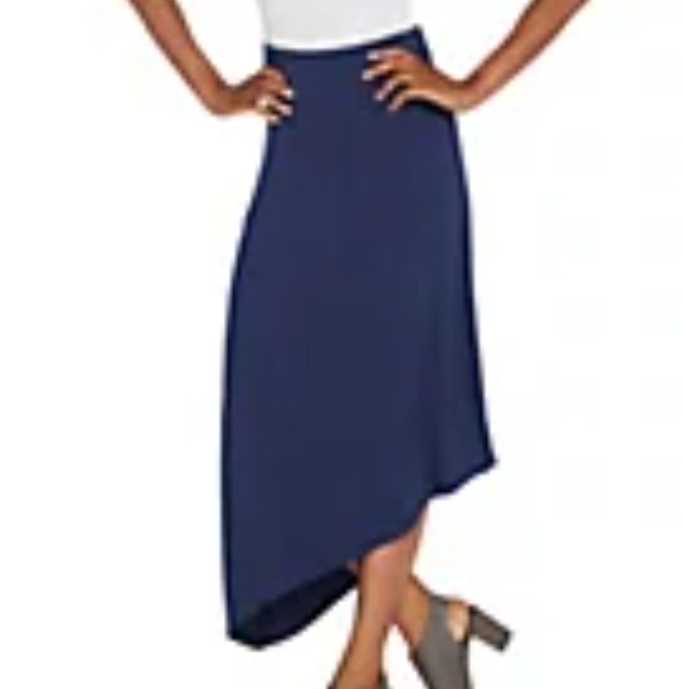 Lisa Rinna Collection Asymmetric Skirt. NWOT